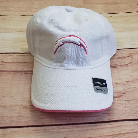 Los Angeles Chargers Hat Cap Strap Back Womens One Size NFL Football Reebok - Picture 1 of 9